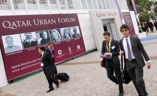Petit pays richissime, le Qatar, avec son imposant pavillon situé face au Palais des Festivals, est la grande vedette du Mipim, salon international de l'immobilier à Cannes tant son appétit pour les investissements dans le monde entier est grand.