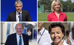Les candidats à la présidence des Républicains.