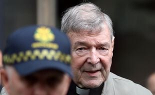 Le Cardinal George Pell à Melbourne en Australie, le 29 septembre 2020.