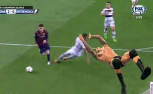 Jerome Boateng est devenu la risée de Twitter après Barça-Bayern.