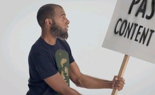 Capture d'écran du clip de la CFDT mis en ligne le 14 octobre 2013.