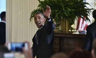 Barack Obama le 9 juin 2016 à la Maison Blanche à Washington