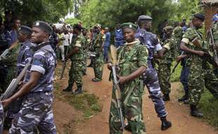 Des militaires et des policiers au Burundi en 2018 (illustration).