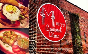 Le Mary’s Gourmet Diner à Winston-Salem (Caroline du Nord).