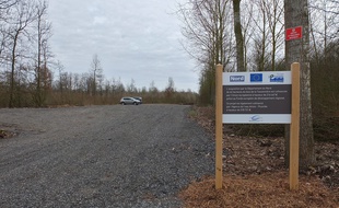 C'est près de ce parking à Cysoing que le corps a été retrouvé.