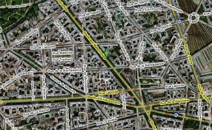 Boulevard Malesherbes, à Paris.