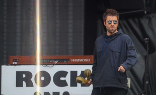 Liam Gallagher en concert à Londres le 22 mai 2018