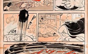 La planche rarissime d'Osamu Tezuka s'est vendue 269.400 euros.