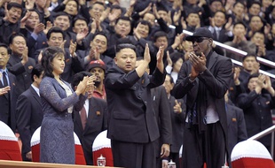 Kim Jong-un et Dennis Rodman