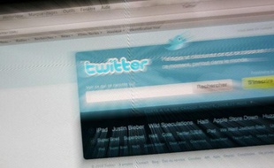 Illustration: Page d'accueil du réseau social Twitter.