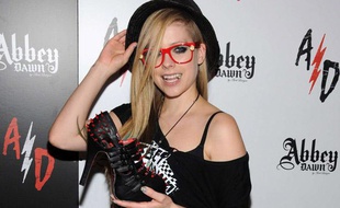 Avril Lavigne à Las Vegas le 21 août 2012.