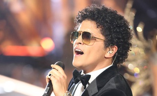 Le chanteur Bruno Mars
