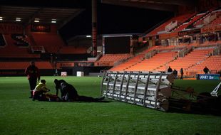 La chute d'une rampe de luminothérapie a tué un jardinier du FC Lorient, le 20 décembre 2020 au Moustoir.