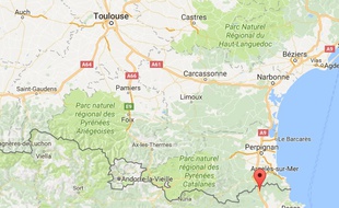 Localisation de La Jonquera, en Espagne.