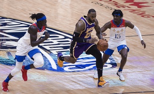 LeBron James et les Lakers devront en passer par des barrages délicats pour défendre leur titre.