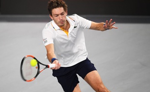 Nicolas Mahut sera l'une des têtes d'affiche du tournoi de Lille / AFP PHOTO / ANNE-CHRISTINE POUJOULAT