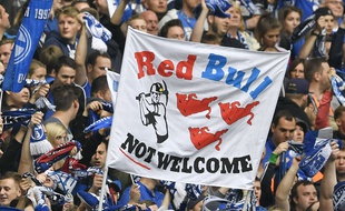 Des supporters de Schalke, anti RB Leipzig comme tant d'autres