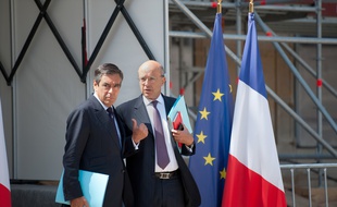 François Fillon et Alain Juppé le 10 août 2011, à l'Elysée.