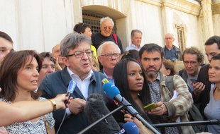 Jean-Luc Mélenchon, le 17 mai 2017
