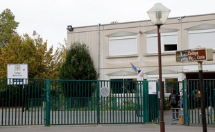 Le collège Marie Curie, aux Lilas