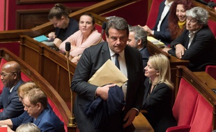 Thierry Solère à l'Assemblée nationale