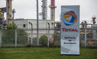 Une raffinerie Total (illustration).