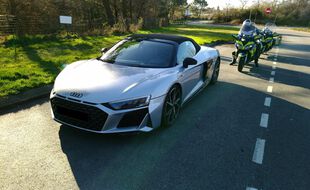 Le conducteur a été intercepté vendredi après-midi au niveau de la commune de Nivillac dans le Morbihan.