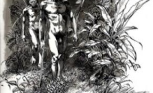 Illustration de La Préhistoire, d'Antoine Balzeau et Sophie Archambault de Beaune.