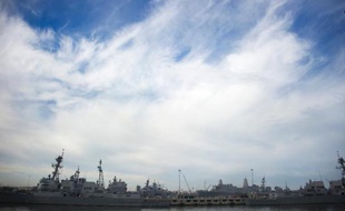 La base de l'US Navy de Norfolk, en Virginie, le 8 mai 2013