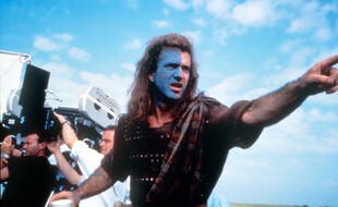 Mel Gibson dans la peau de William Wallace, dans « Braveheart ».
