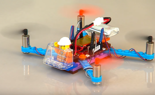 La start-up américaine Flybrix commercialise depuis peu des kits permettant de construire son propre drone en Lego.
