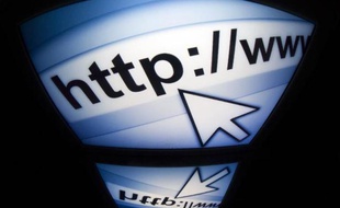 L'écran d'un ordinateur sur une page Internet.