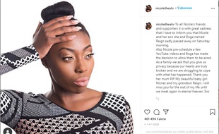 La youtubeuse Nicole Thea, enceinte de huit mois, est décédée
