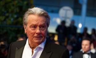 Alain Delon à Cannes, mai 2013.