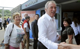 François Bayrou le 21 septembre 2104 à Guidel