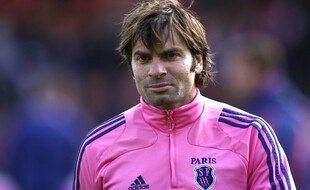 Christophe Dominici portant en 2008 les couleurs du Stade français.