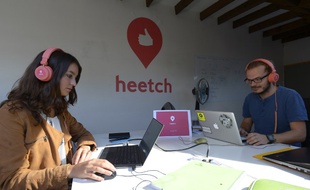L'application Heetch est une concurrente d'Uber.
