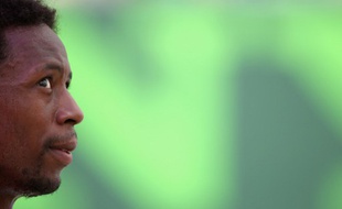 Le Français Gaël Monfils, le 22 mars 2014, à Indian Wells.