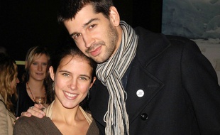 Clémence Castel (Koh Lanta) et son compagnon Mathieu Johann, le 8 novembre 2007.