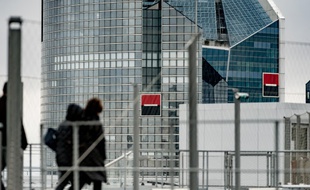 Une banque Société générale, illustration