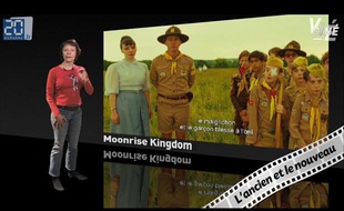 Caroline Vié, critique cinéma de «20 Minutes», décrypte le film «Moonrise Kingdom» dans son émission, Ciné Vié.