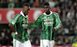 Josuha Guilavogui et Kurt Zouma, ici en mars 2012, pourraient bien revêtir ensemble le maillot bleu cette semaine.
