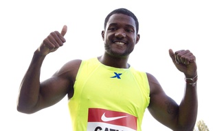 Justin Gatlin en septembre 2014.