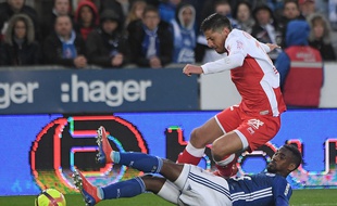 Football: Strasbourg-Reims.