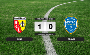 Ligue 2, 23ème journée: Le RC Lens s'impose à domicile 1-0 contre Troyes