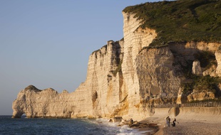 Les falaises d'Étretat, en Seine-Maritime.