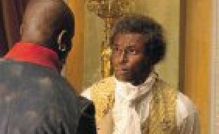 Toussaint Louverture interprété par l'acteur Jimmy Jean-Louis.