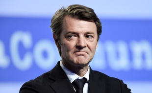 François Baroin au 102 congrès de l'association des maires de France, dont il est le président.