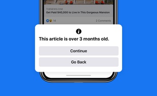 Facebook veut lutter contre les “old news”