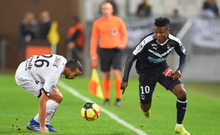 Samuel Kalu est l'homme fort des Girondins de Bordeaux.